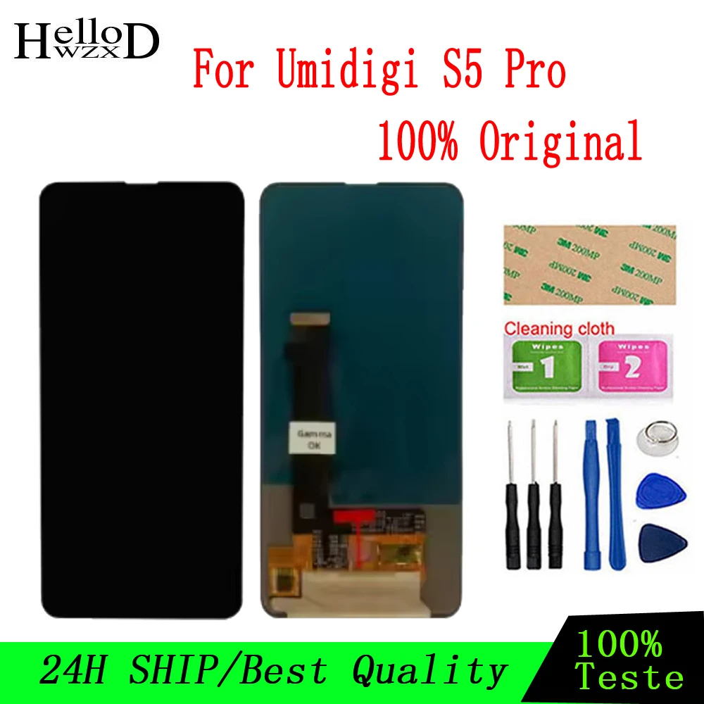 Remplacement d'origine de l'écran tactile d'affichage à cristaux liquides Umidigi S5 Pro