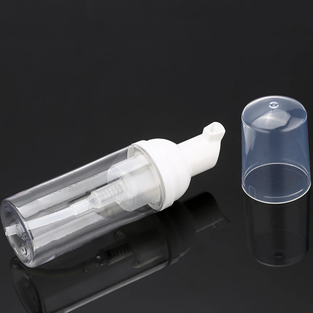 

5Pcs Foaming Bottles ABS Material Durable Mousse Pump Portable Soap Dispenser for Facial Cleanser Shower Gel Travel Use