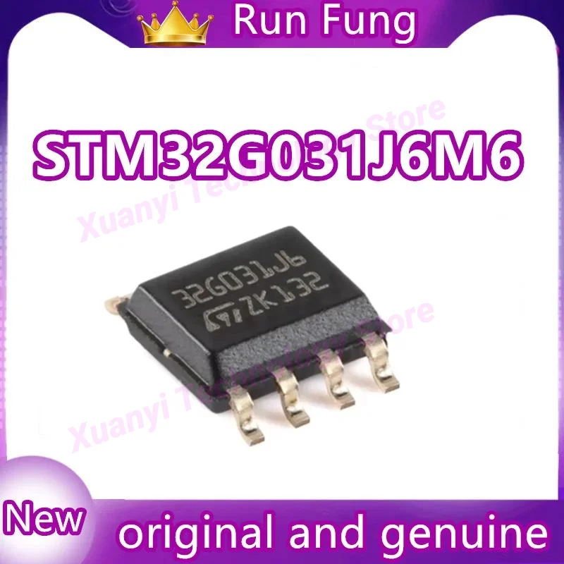 

10 шт./лот STM32G031J6M6 SOIC-8 ARM Cortex-M0+ 32-битный