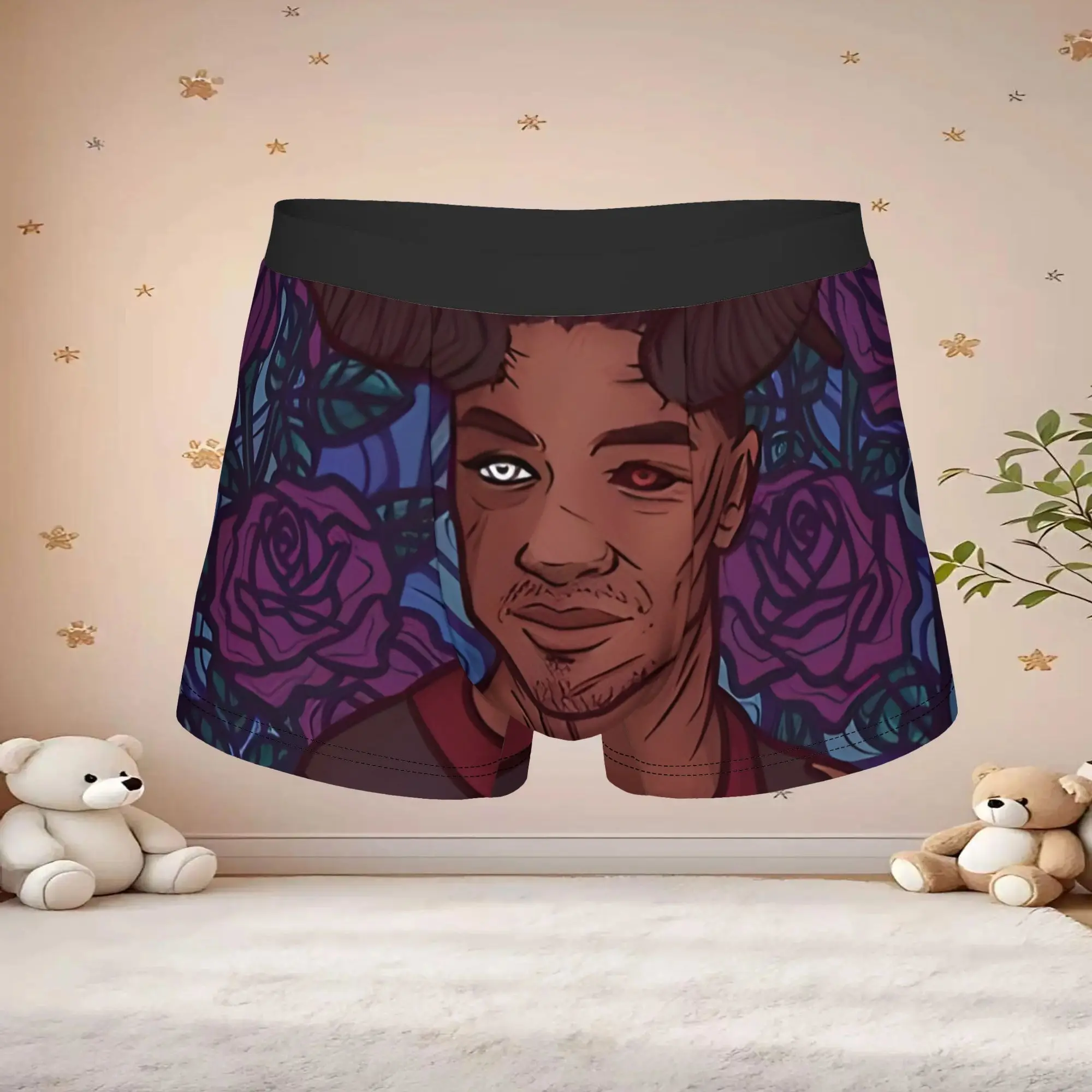 1pc Popular Wyll The Righteous boxers  Baldur Gate Personalized Panties Men's Underwear Comfortable Shorts Boxer Briefs