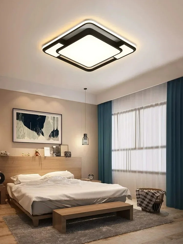 Modern Square Led Ceiling Lights for Bedroom Living Room Decor Hall Ultra Thin Ceiling Chandelier Lamps Indoor Lighting Fixtures