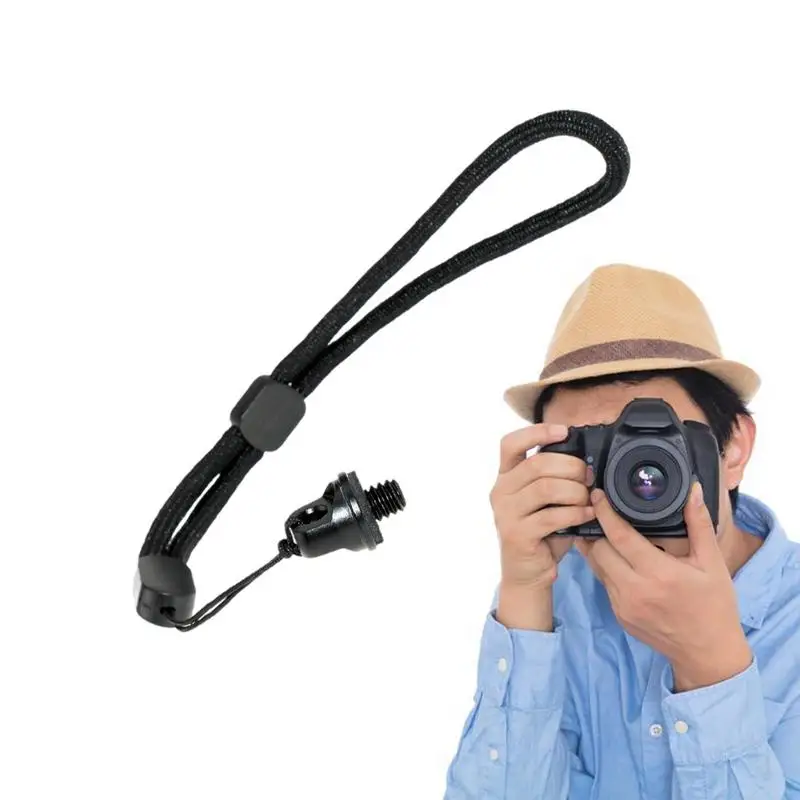 Hand Strap For Camera 1/4 Screw Hand-Woven SLR Camera Strap Phone Wrist Lanyard Hand Wrist Strap Lanyard Universal Camera