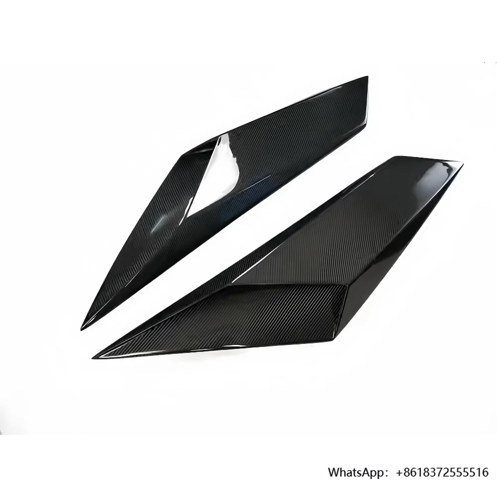 

For Lamborghini LP700 LP720S Modification Upgrade SVJ Style Dry Carbon Fiber Rear Hood Vent Body Components