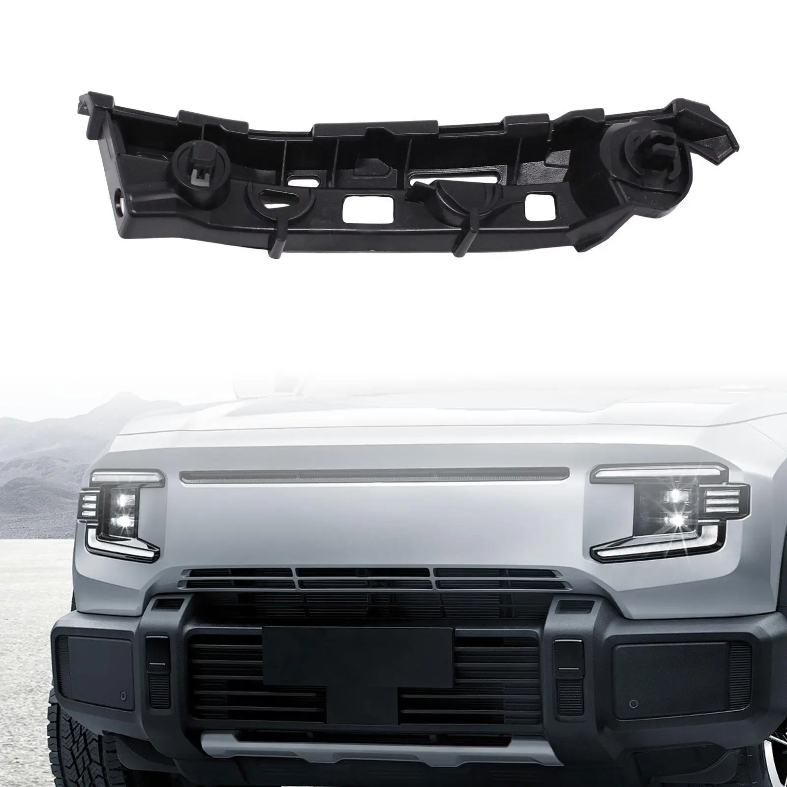 

Кронштейн переднего бампера, профессиональный ремонт, левая сторона для Toyota Aygo 2014,