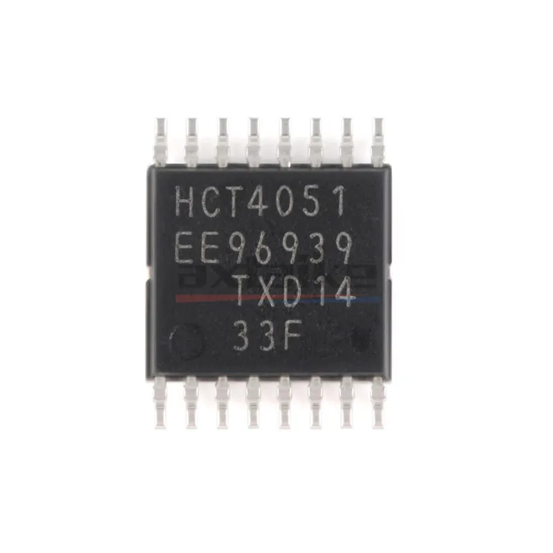 10PCS 74HCT4051D 74HCT4052D SOP16 74HCT4051PW TSSOP SMD 74HCT4051 74HCT4052 4/8-channel Analog Multiplexer Demultiplexer Dual IC