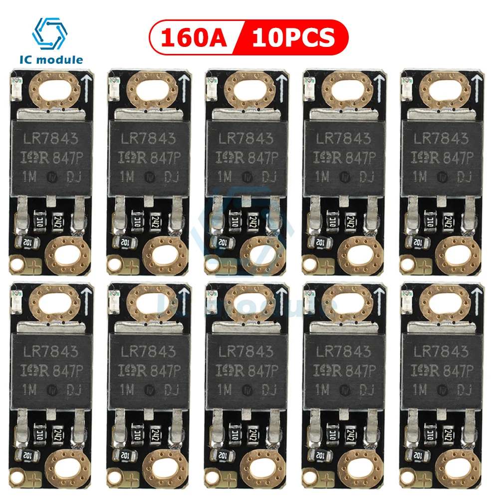 1-20PCS MOS Trigger Switch Driver Module 40A/80A/160A/200A/300A Field Effect Tube Electronic Control Board for Switch Regulation