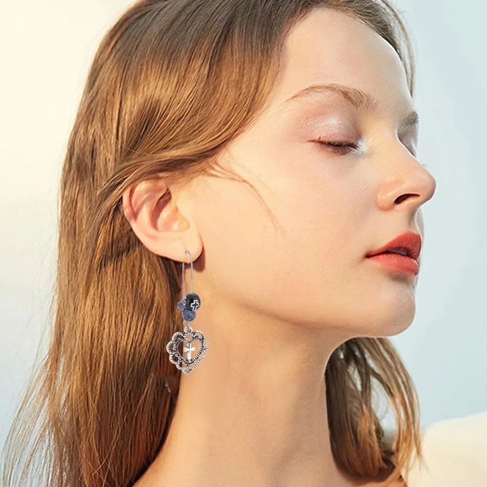 1 Box 120Pcs  Wire Earring Hooks Ear Wires Stainless Steel Drop Long U Shaped Hoop Earwires Teardrop Dangle Earring - view 5