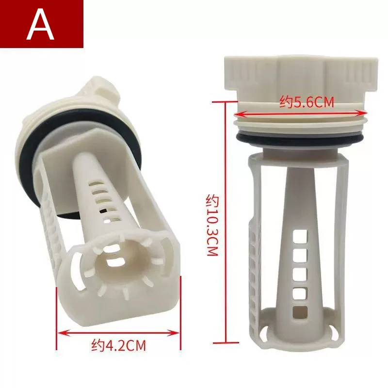 1Pcs Suitable drum washing machine drainage pump plastic plug/filter screen/drain cover/water blockage