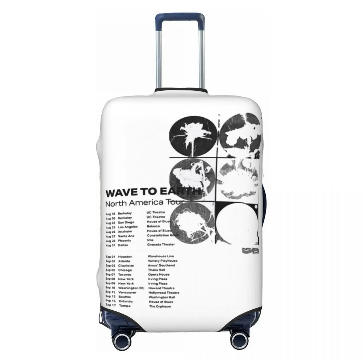 Wave To Earth 2023 North America Tour Merch Suitcase Cover Holiday Elastic Luggage Case Travel Protector