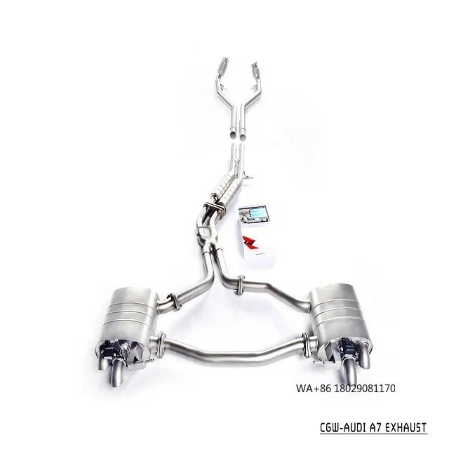 

Wholesale Price Exhaust Car Muffler Auto Parts for A7 2019+