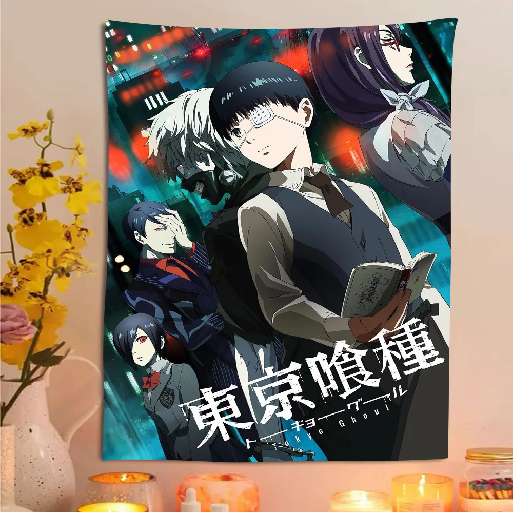 

T-tokyo G-ghoul Classic Vintage Cute Backdrop Photography Background For Kids Birthday Party Decorations