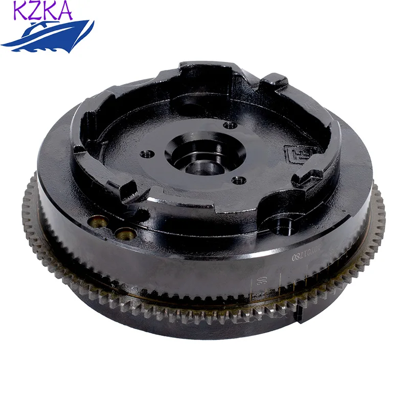 Flywheel 63V-85550-11 Manuel Rotor Assy For Yamaha Parsun 2 Stroke 15HP Boat Engine Spare Parts 63V-85550