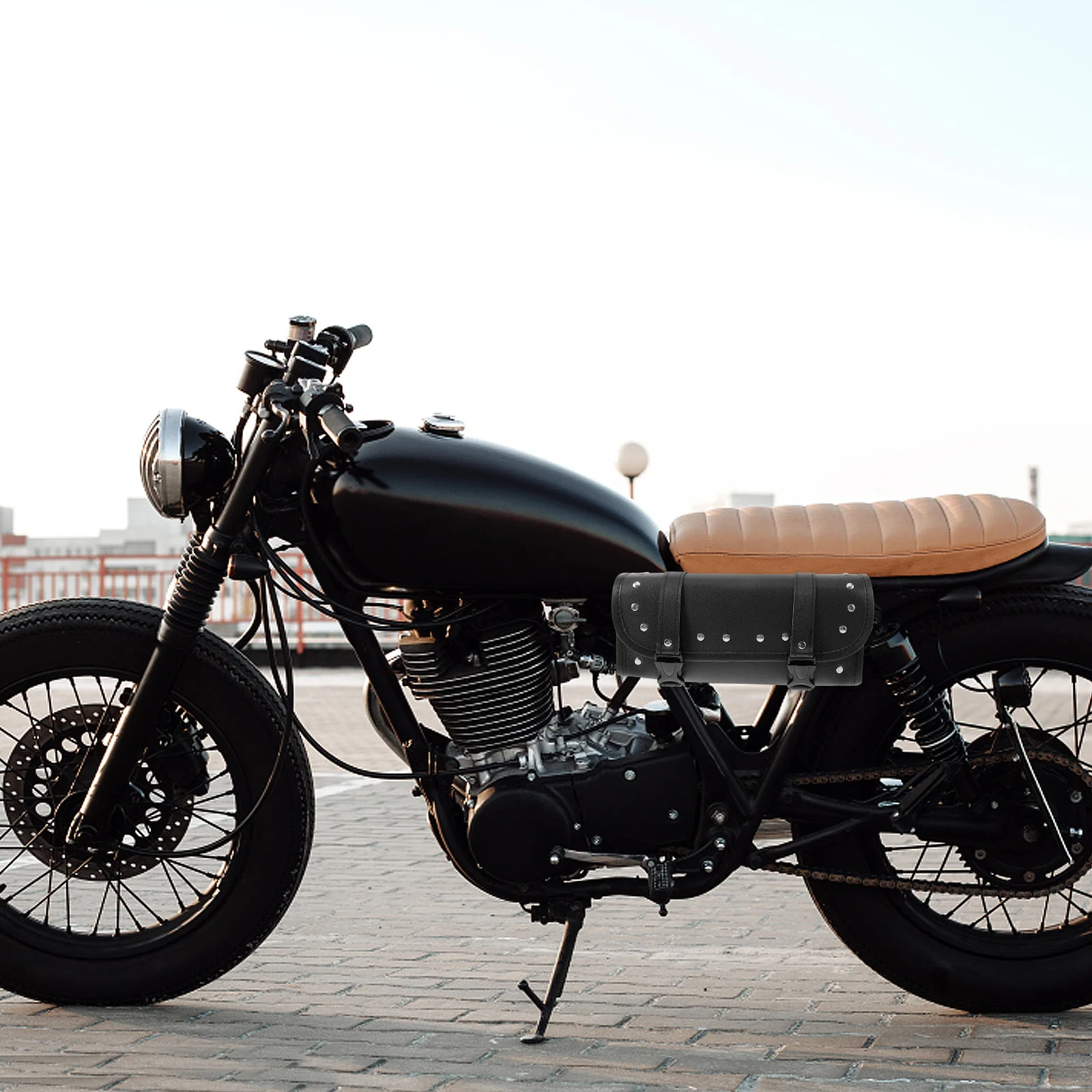 오토바이 프론트 백 13L 방수 핸들바 백 스타일리시 휴대용 수납 오토바이 액세서리 여행용 가방