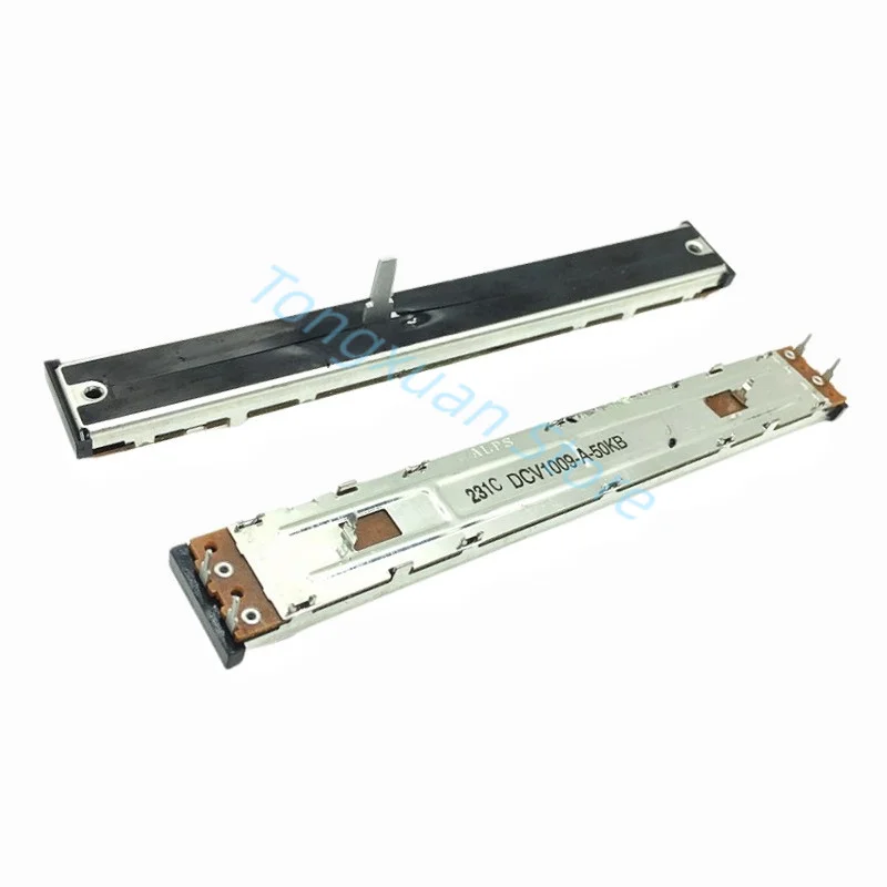 1 Stück Reise 100 mm Schiebepotentiometer DCV1009-A-50KB CDJ800 2000NXS2 Variable Geschwindigkeit 130 mm Grifflänge 14 mm