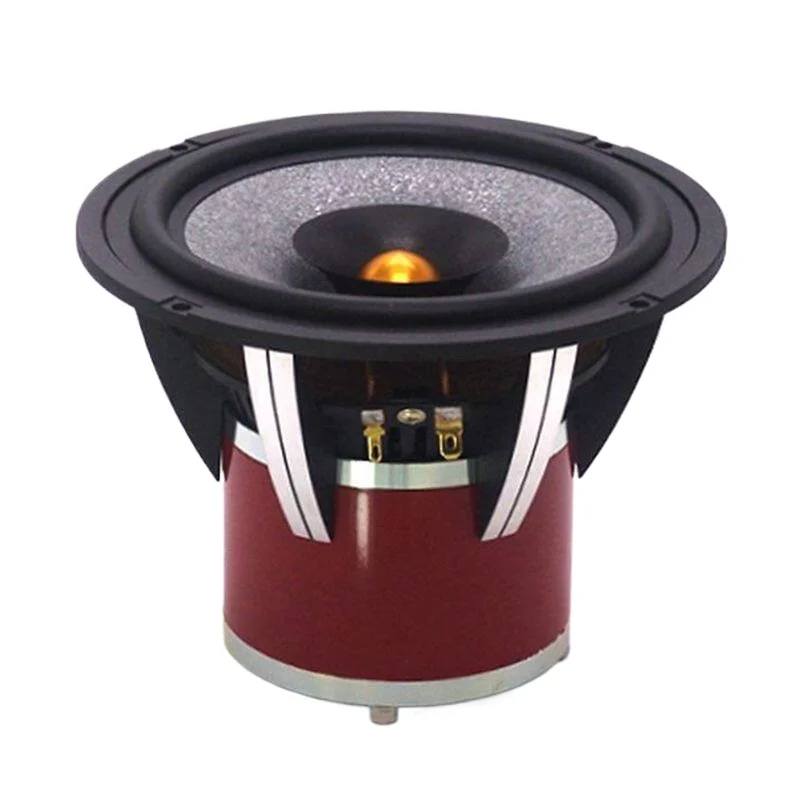 For 6.5-Inch Full-range Speaker, Aluminum-nickel Magnet, Mica, Carbon Fiber Graphene Basin, Bass, Full Voice