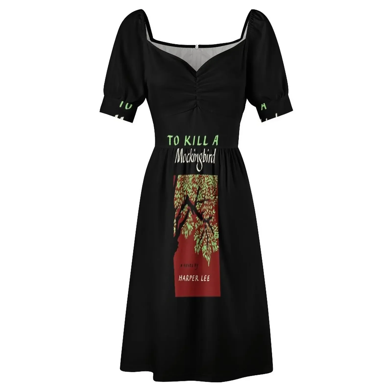 Pour tuer un mockingbird affiche de film alternatif t-shirt robe à manches courtes dames robes pour femmes 2025 robes pour bal