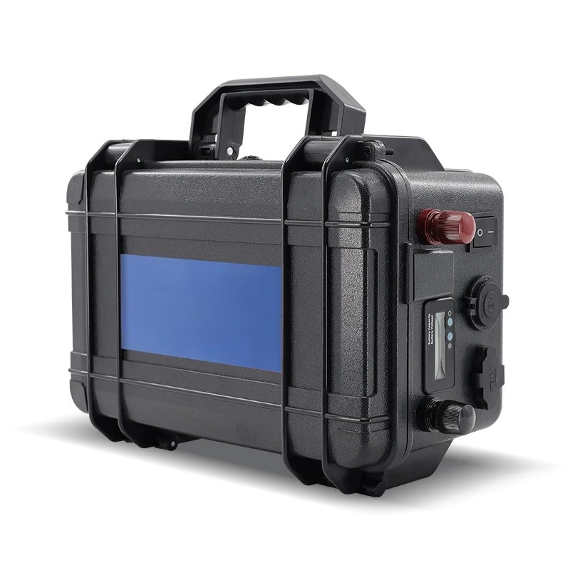 12V 60/80/100Ah Rechargeable Lithium Phosphate Battery Large-Capacity Suitable For Marine Thruster Outdoor-Use Lithium Battery