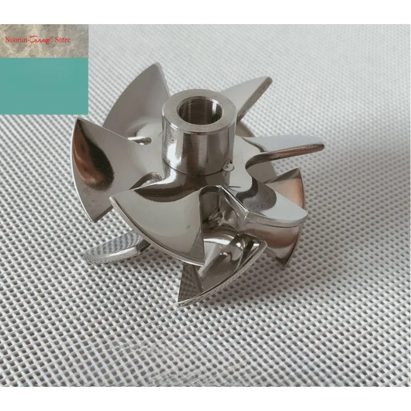 316 Stainless Steel 6 Blade Agitator High Viscosity Laboratory Mixer Custom Impeller Six Blade Propeller