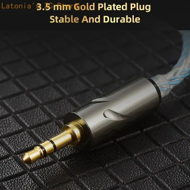 

QKZ T1 8 Silver Plated Hifi Earphone Cable 2pin 0.75mm forQKZ-ZXN/ZXT/AK X3UB