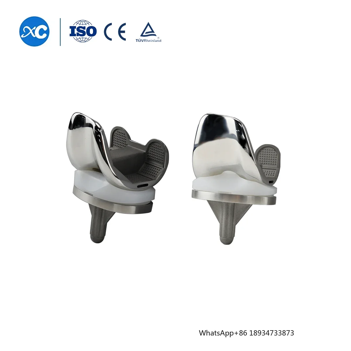 Good Price Customization Artificial Titanium Knee Replacement Medical Prosthesis Product Primary Knee Joint