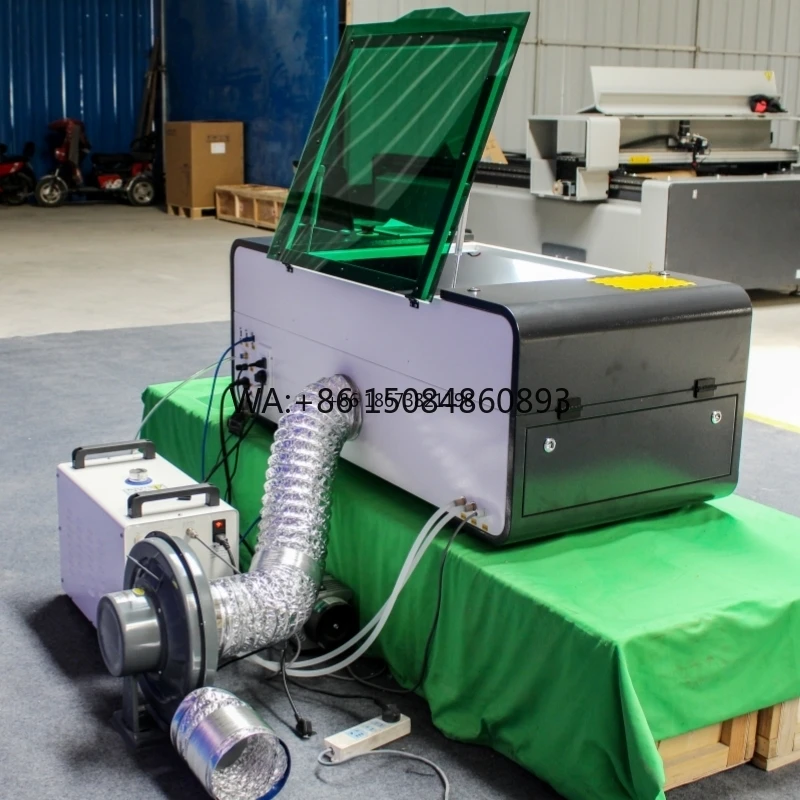 60W CO2 Cutting Engraving Machine 4060 Working Area Non-metal Wood Acrylic Stone DIY Craft Industrial Precision Processing Tool - view 4