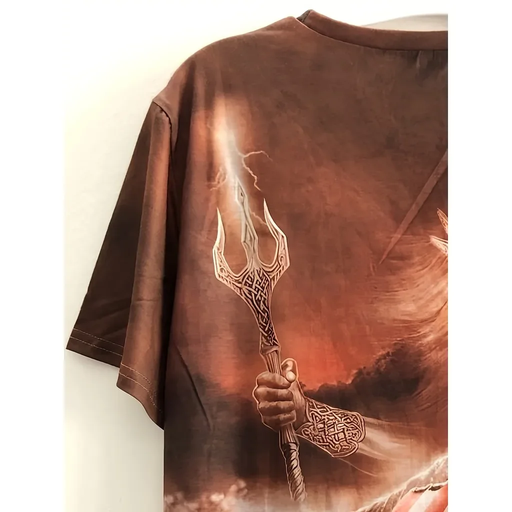 المراكب الشراعية ثلاثية الأبعاد طباعة في الهواء الطلق المتطرفة الرياضة سريعة الجافة تنفس الرجال تي شيرت شارع البحر عادية بسيطة اليومية ملابس قصيرة الأكمام