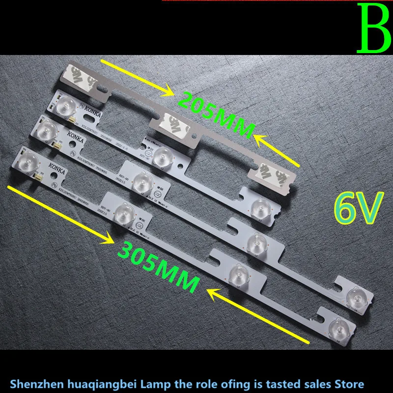 

FOR KDL32MT626U 4LED +3LED 35019055 35019056 light bar 32 inch backlight lamp LED strip 1LED=6V