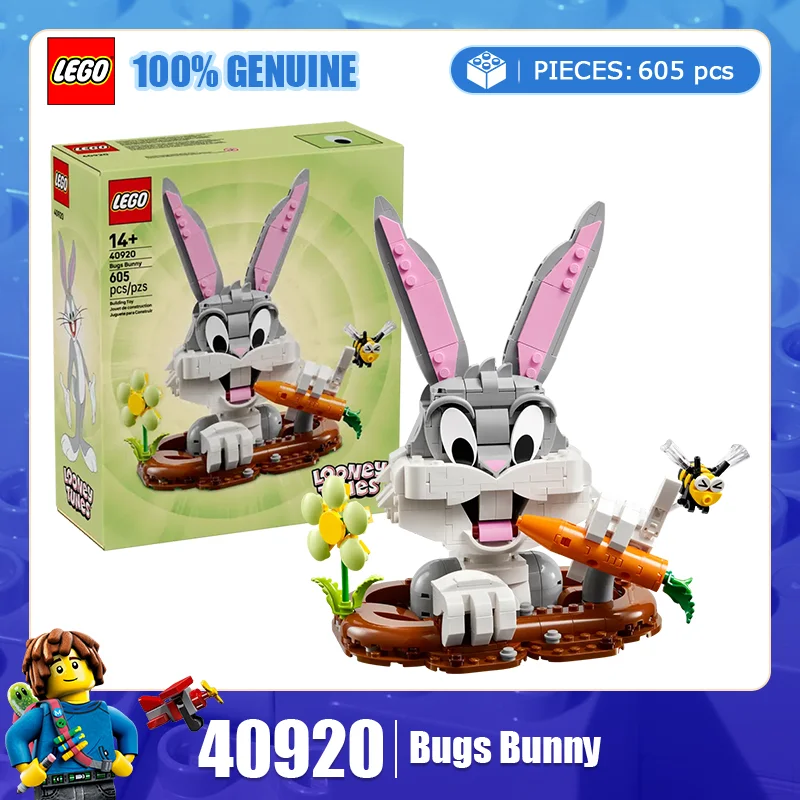 

LEGO Building Blocks Festival Limited Series 40920 Rabbit Bags Art Drawing Children's Puzzle Building Blocks Toy Gift