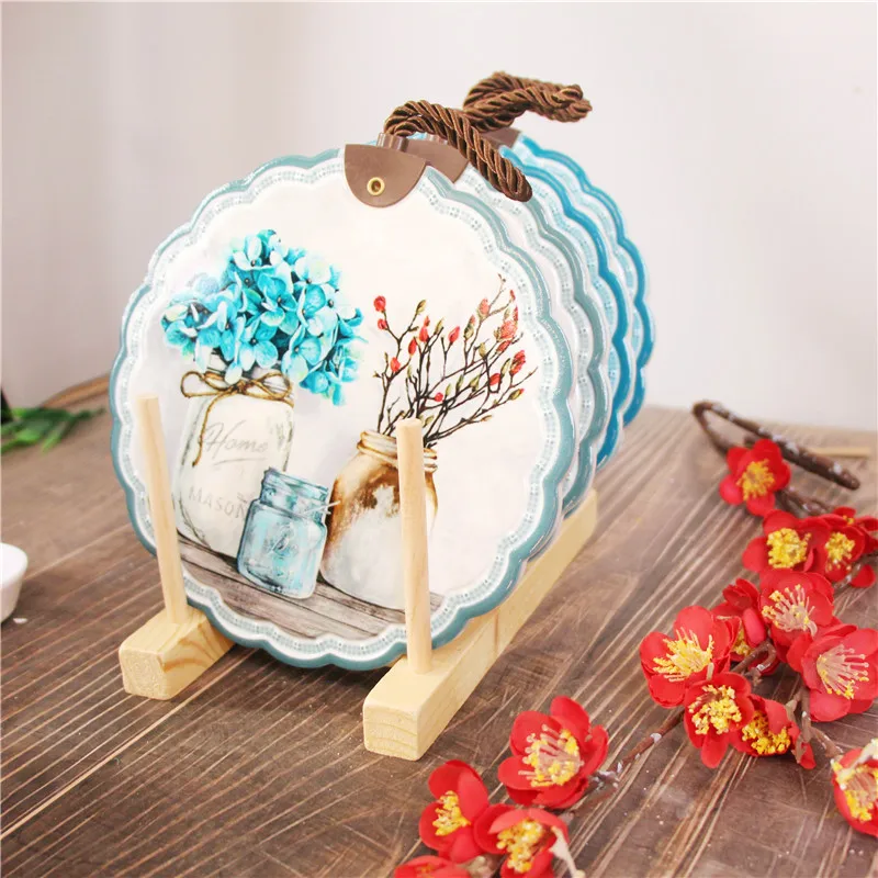 

Heat Resistant Cerc Dining Mat round European Sle Anti-Scalding Pad for Casserole Hot Pot Plate Serving Di Mat