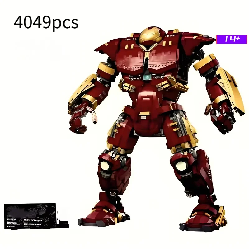 

2026 In stock New Arrival 4049pcs Hulkbuster mode blocs de construction MK44 Robot MOC ensemble 76210 building block brick gifts