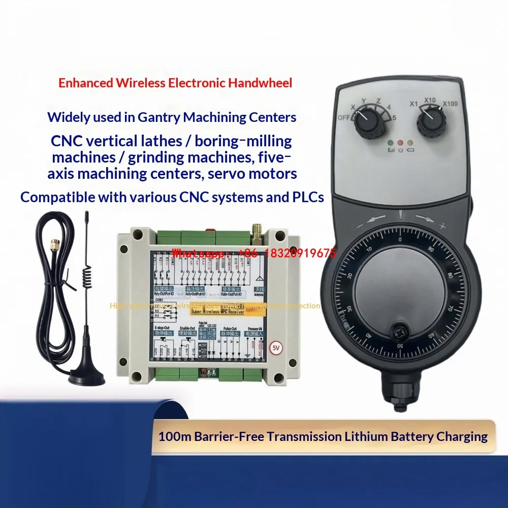 5axis CNC Cyclmotion MPG Handwheel Manual Generator support SIEMENS MITSUBISHI FANUC FAGOR PLC24V LNC GSK SYNTEC