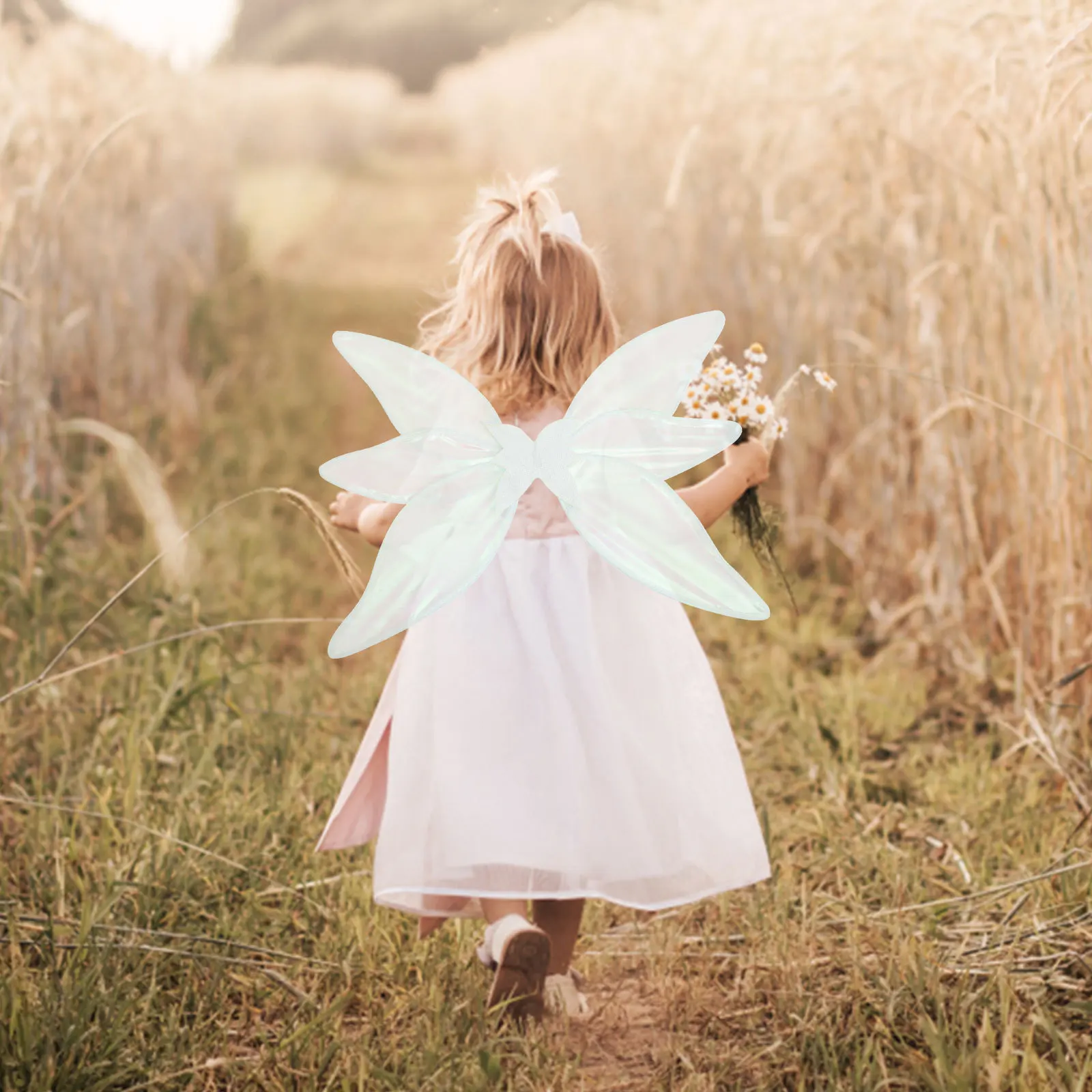 1 set Fairy Wing Wing Prop Lichtgewicht kostuumfeest Decoratieve vleugels voor Cosplay Halloween Themafeest