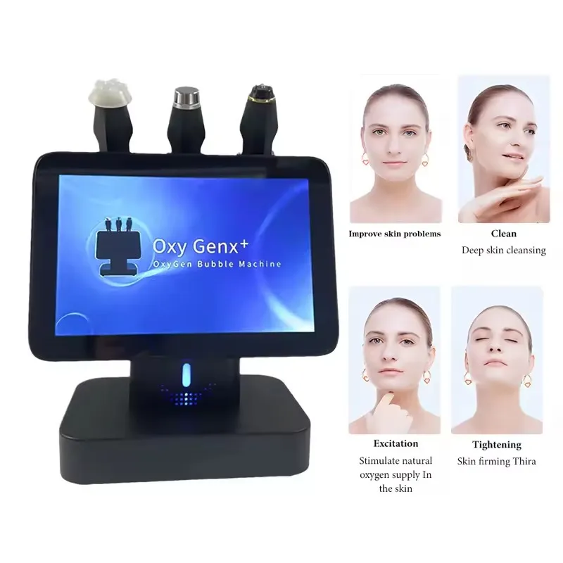 2026 Newest 3 In 1 Super CO2 Bubble Oxygenation Facial Skin Care Portable Oxygen Facial Care Machine
