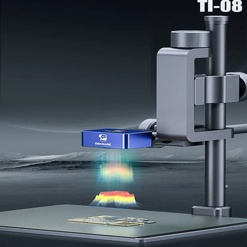 기계식 TI-08 3D 적외선 열화상 분석기, 원 클릭 휴대폰 마더보드, PCB 결함, 빠른 검사 장비 
