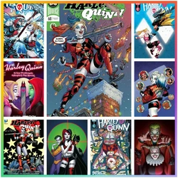 Harley Quinn Joker Girl Dc Gothic Diamond Painting Cross Stitch Set 5D DIY Art Artificial Mosaic Embroidery Wall Decoration Adul