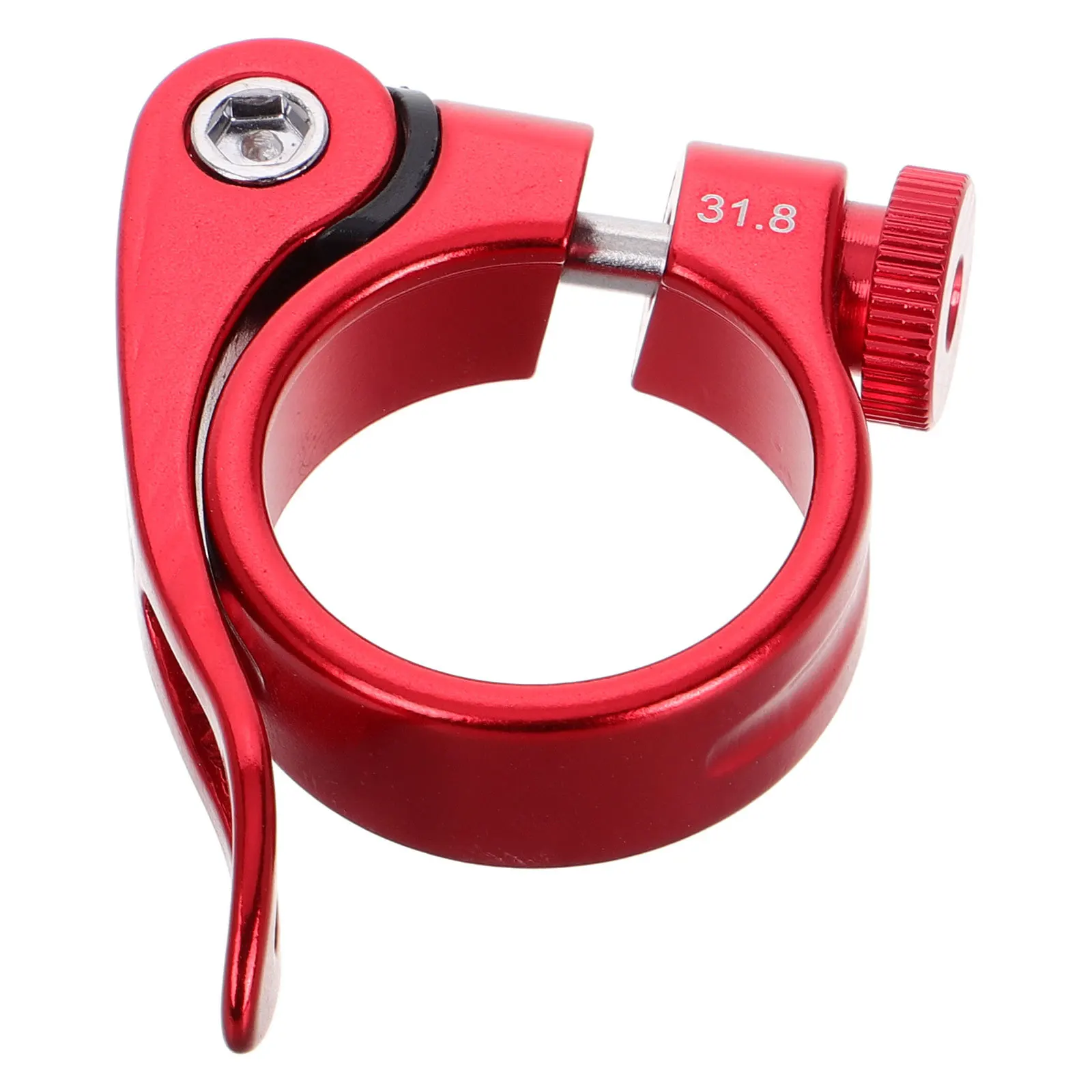 

Bike Seatpost Clamp Aluminum Alloy Quick Release Lightweight Tool-Free Adjustable Seat Clamp Seat Post Clamps Bicycle Clamps