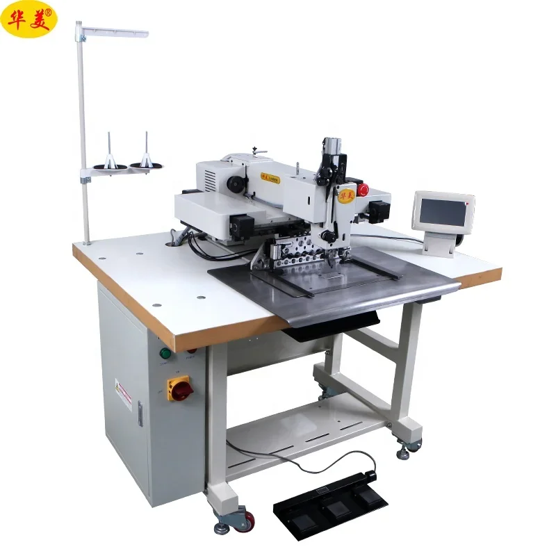 HUAMEI  Heavy duty insole sewing machine pattern sewing machine shoes machine