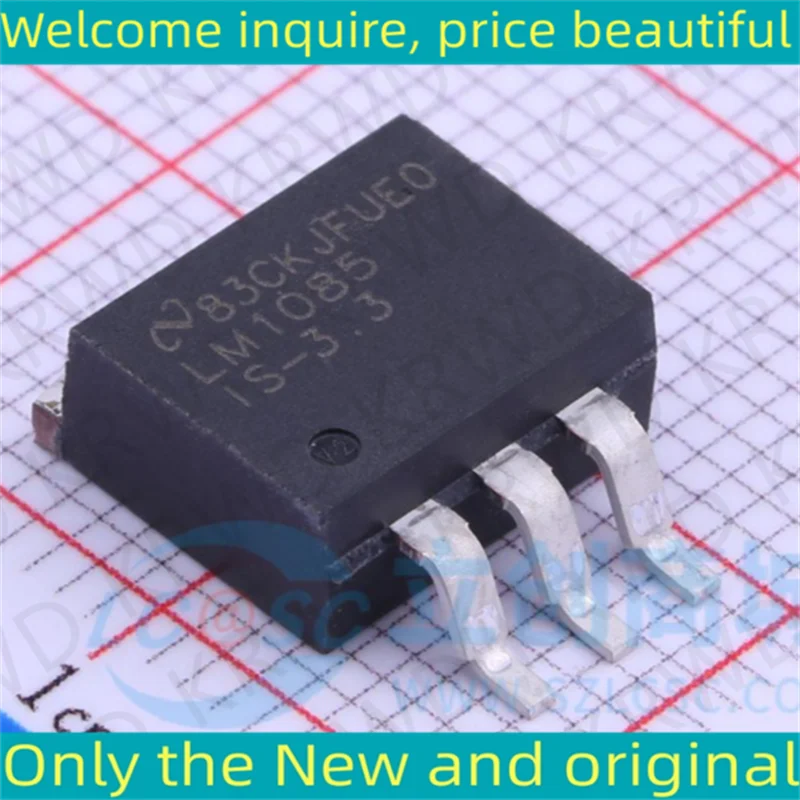 

10PCS LM1085IS-3.3 New and Original IC Chip TO263 LM1085IS-3.3/NOPB LM1085IS-3.3/NO LM1085IS-3.3