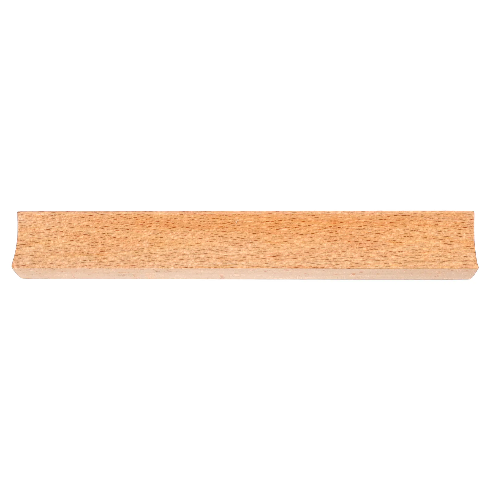 Minimalist Beech Wood Pen Holder Compact Desk Organizer Elegant Wooden Pencil Holder for Office Home School Workspace Display