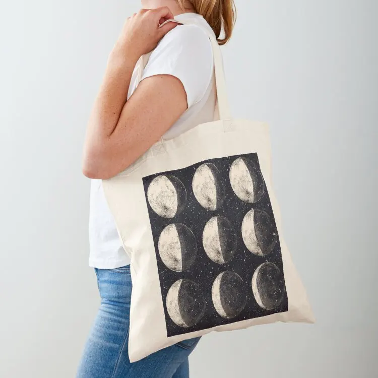 

Moon Cycle Tote Bag Shopping bags tote bag university tote bag women shopper bags