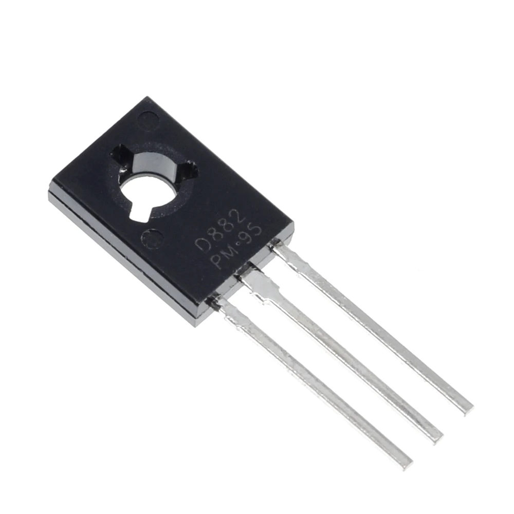 TZT 10PCS/Lot Triode Transistor D882 2SD882 3A/40V TO-126 NPN Power Triode New Original