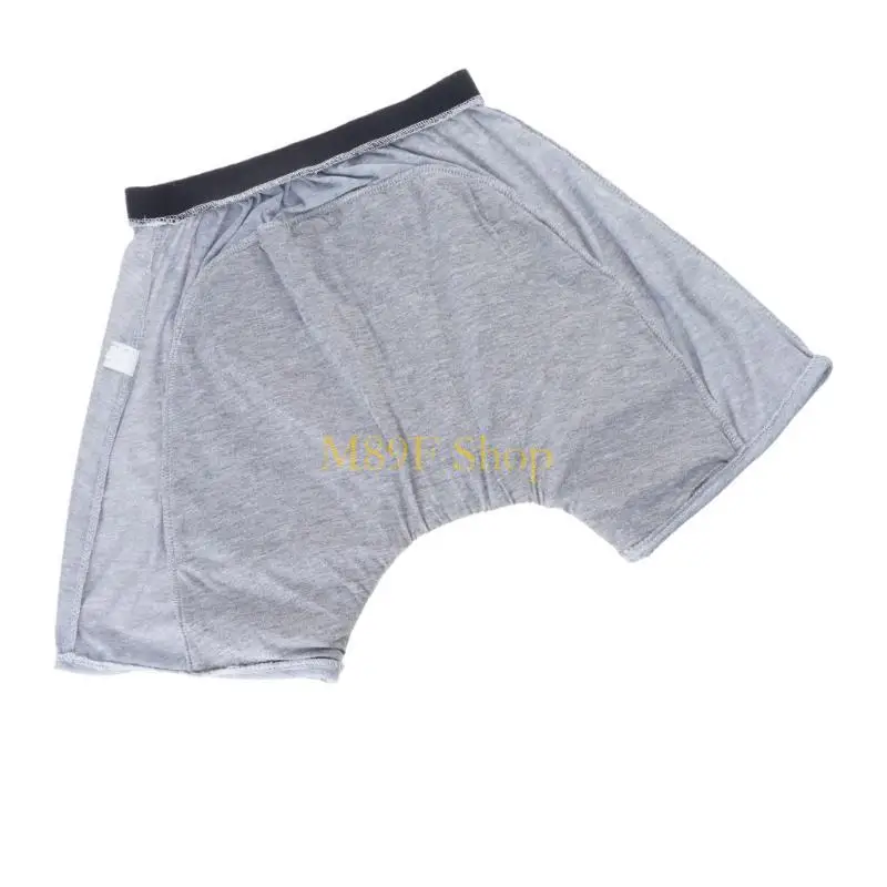 

M89F Washable Cotton Reusable Incontinence Boxers Briefs Men Incontinence Underwear