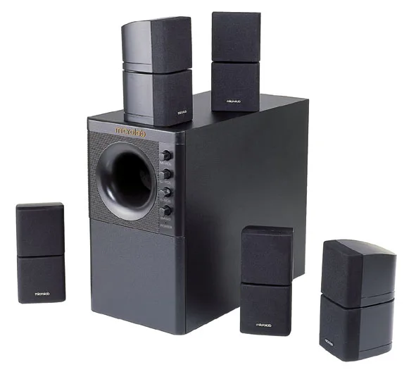 Microlab-X3BT 5.1 Sistema Home Theater, Alto-falantes Dente Azul, Sistema De Música