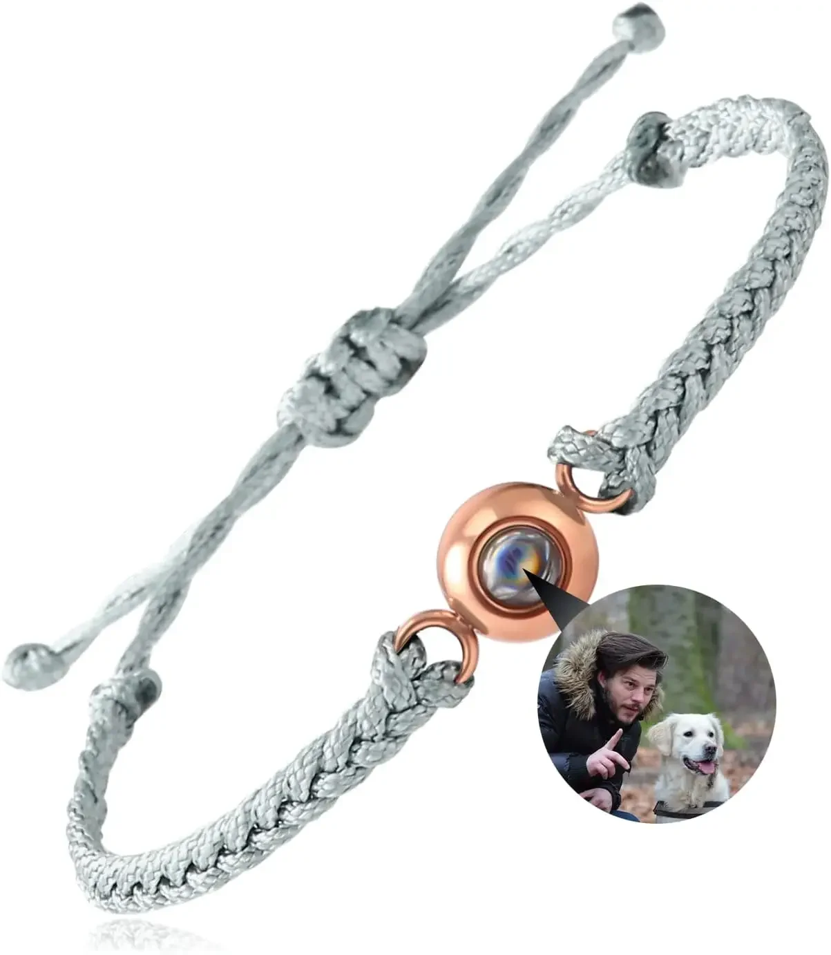 

Personalized Photo Bracelet Handmade Free Size Custom Picture Bracelet Valentine's Day Birthday Anniversary Special Day Gifts