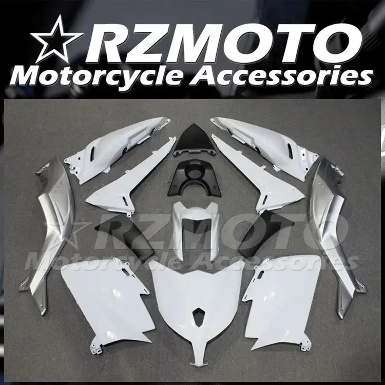 

Custom New ABS Motorcycle Fairings Kits Fit For YAMAHA T-max 530 2012 2013 2014 tmax 12 13 14 Bodywork Set White Silver