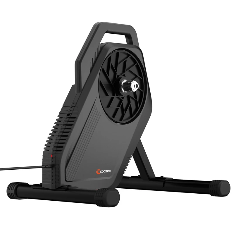 COOSPO T10 Smart Bike Trainer MTB Rennrad Heimtrainer mit Integriertem Leistungsmesser BLE5.0 ANT+ 2200W Indoor-Cycling