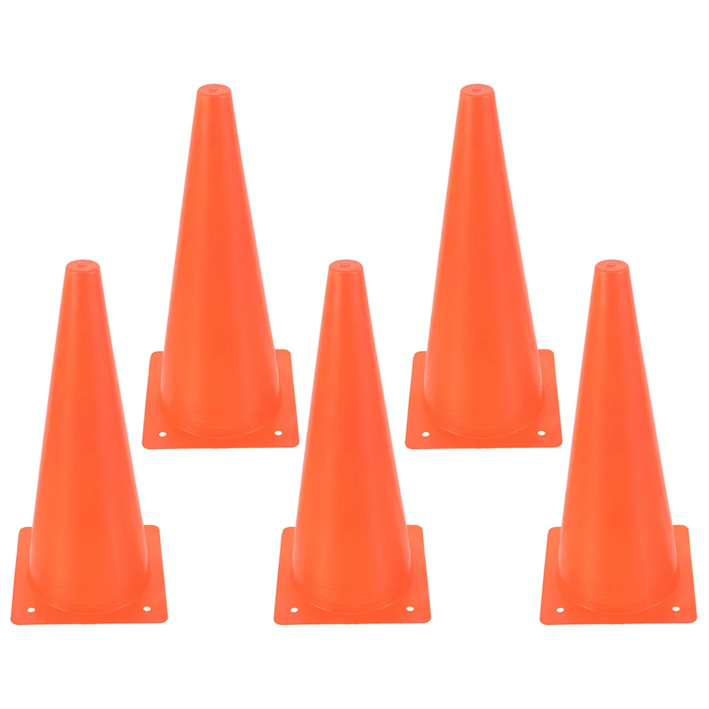 

5 Pcs Football Obstacle Training Tool Agility Cones Coaching Marker Footballs Traffic Mini