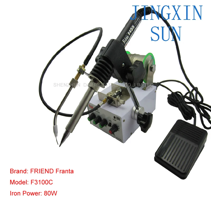 Automatic Tin Feeding Machine Constant Temperature Soldering Iron Teclast Iron F3100C Multi-function Foot Soldering Machine
