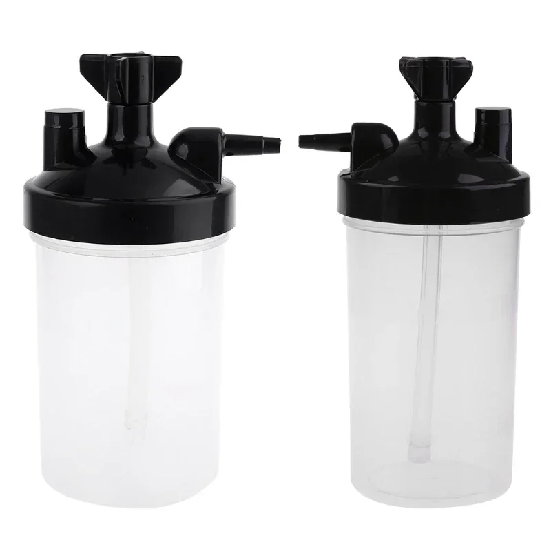 Humidifier Water Bottle for  HIGH FLOW Oxygen Bubbler Bottle for Oxygen Concentrator