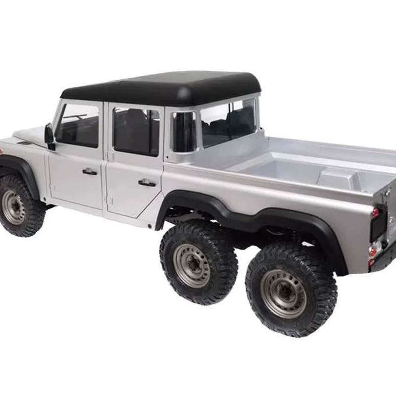 

Boomracing BRX02 Пульт дистанционного управления Внедорожный радиоуправляемый автомобиль Рама Land Rover Defender 6X6 Кузов 1/10 Масштаб Моделирование Альпинистский автомобиль Подарок